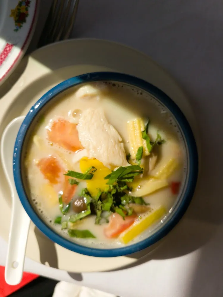 T27a Thai Chicken Soup W Coconut Milk